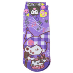 Japan Sanrio Socks - Kuromi / Music