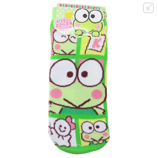 Japan Sanrio Socks - Keroppi / Happy Comic - 1