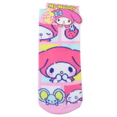 Japan Sanrio Socks - My Melody / Happy Comic