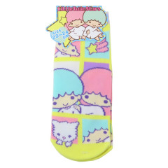 Japan Sanrio Socks - Little Twin Stars / Happy Comic