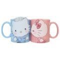 Japan Sanrio Kiss Pair Mug Set - Dear Daniel & Hello Kitty - 1