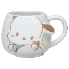 Japan Sanrio Mug - Pochacco / Hug Me