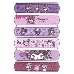 Japan Sanrio Boxed Adhesive Bandage - Kuromi & My Melody / Dolly Mix