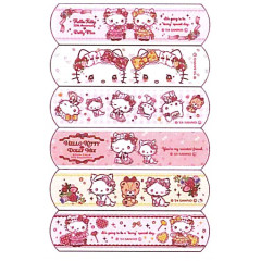 Japan Sanrio Boxed Adhesive Bandage - Hello Kitty & Mimmy / Dolly Mix