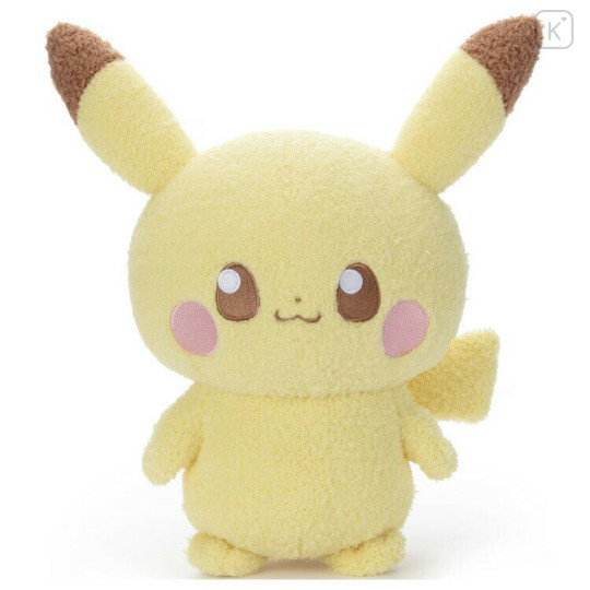 Japan Pokemon Takara Tomy Plush Toy (M) - Pikachu / Pokepeace - 1