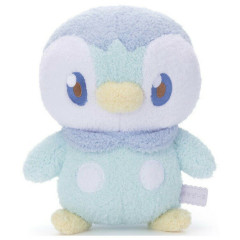 Japan Pokemon Takara Tomy Plush Toy (M) - Piplup / Pokepeace