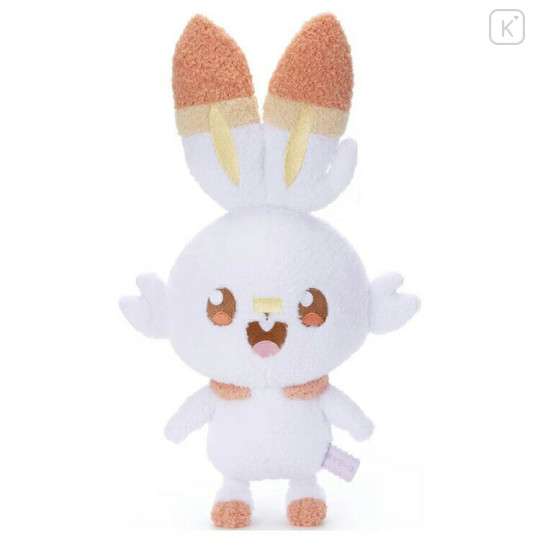 Japan Pokemon Takara Tomy Plush Toy (M) - Scorbunny / Pokepeace - 1