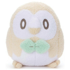 Japan Pokemon Takara Tomy Plush Toy (M) - Rowlet / Pokepeace