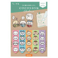 Japan Chiikawa Cocosasu Marker Sticky Notes - Funny Face - 1