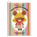 Japan The Bears School B6 Monthly Schedule Book - Jackie : 2025 Colorful Drawing - 1