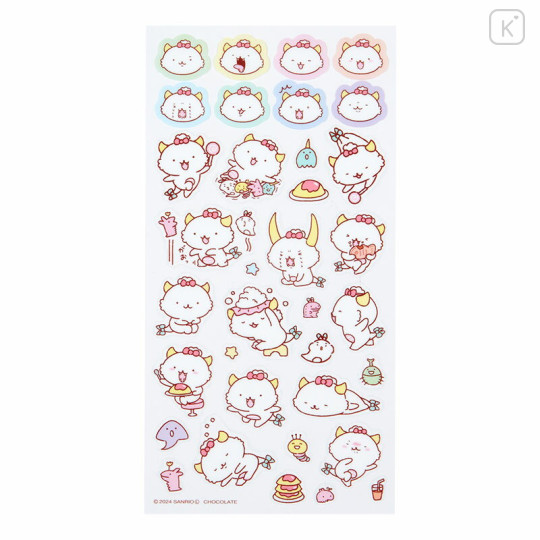 Japan Sanrio Clear Sticker - Gaopowerroo / A - 2