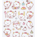 Japan Sanrio Clear Sticker - Gaopowerroo / A - 3