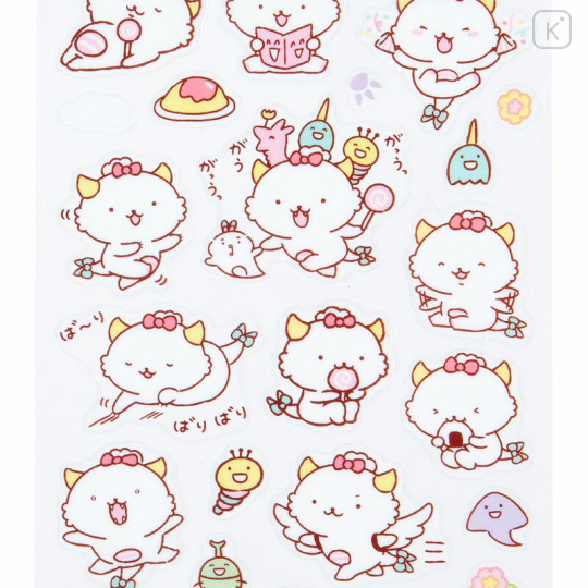 Japan Sanrio Clear Sticker - Gaopowerroo / B - 3