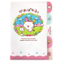 Japan Sanrio 5 Pockets A4 Index Holder - Gaopowerroo