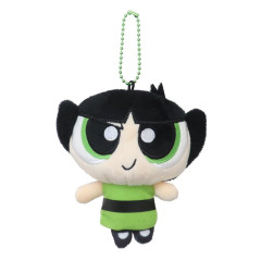 Japan The Powerpuff Girls Plush Mascot Keychain - Buttercup