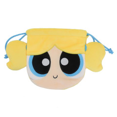 Japan The Powerpuff Girls Mini Drawstring Pouch - Bubbles