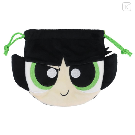 Japan The Powerpuff Girls Mini Drawstring Pouch - Buttercup - 1