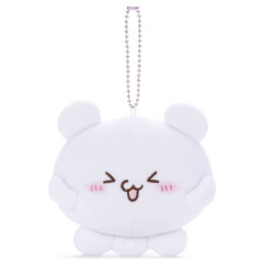 Japan Loveez × Takara Tomy Mocchi-Mocchi- Ball Chain Mascot Plush - Sumoppi / Happy