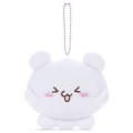 Japan Loveez Mocchi-Mocchi- Ball Chain Mascot Plush - Sumoppi : Happy - 1