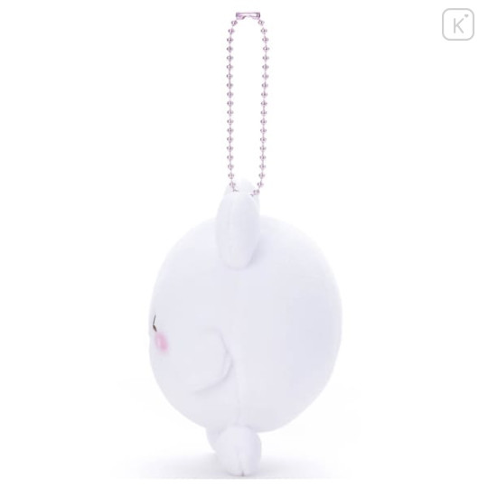 Japan Loveez Mocchi-Mocchi- Ball Chain Mascot Plush - Sumoppi : Happy - 2