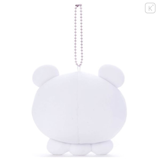 Japan Loveez Mocchi-Mocchi- Ball Chain Mascot Plush - Sumoppi : Happy - 3