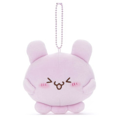 Japan Loveez Mocchi-Mocchi- Ball Chain Mascot Plush - Pyonchi : Happy