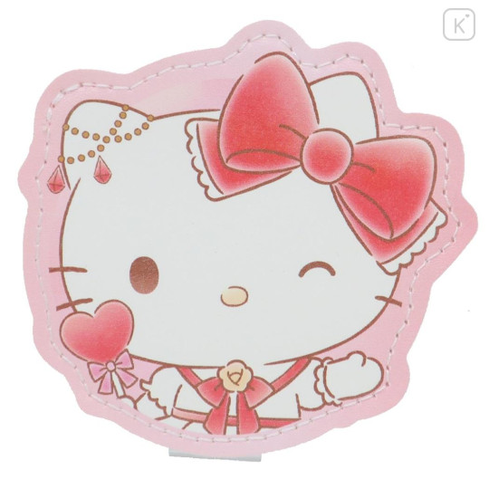 Japan Sanrio 2-sided Compact Mirror - Hello Kitty / Lady Heart - 1