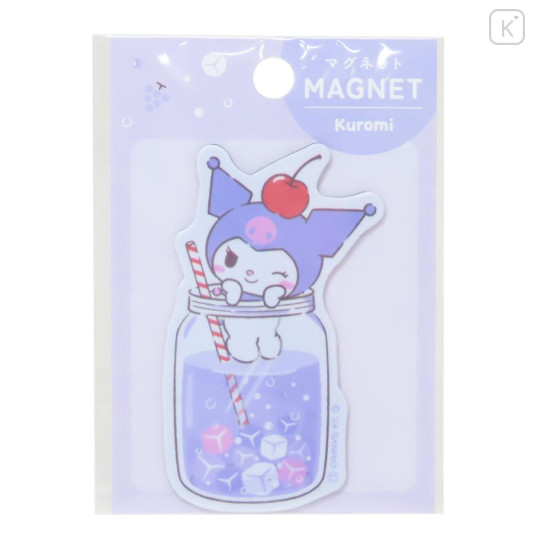 Japan Sanrio Magnet - Kuromi / Soda Drink - 1