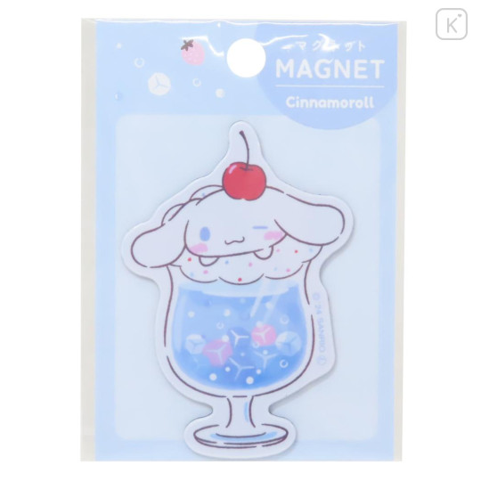 Japan Sanrio Magnet - Cinnamoroll / Soda Drink - 1