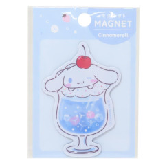 Japan Sanrio Magnet - Cinnamoroll / Soda Drink