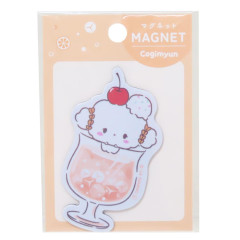 Japan Sanrio Magnet - Cogimyun / Soda Drink