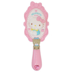 Japan Sanrio Hair Brush - Hello Kitty / Tiny Chum Pink