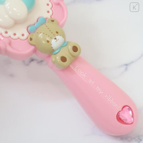 Japan Sanrio Hair Brush - Hello Kitty / Tiny Chum Pink - 4