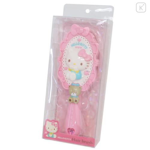 Japan Sanrio Hair Brush - Hello Kitty / Tiny Chum Pink - 5