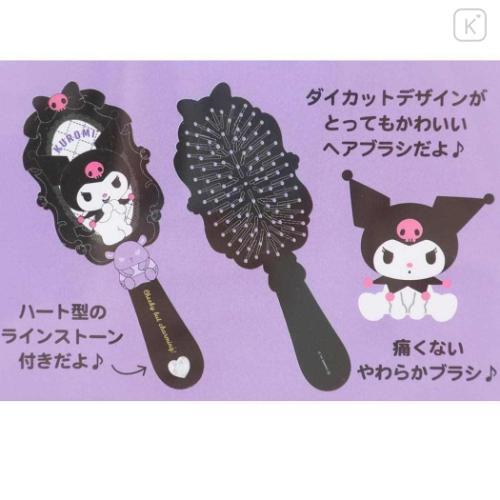 Japan Sanrio Hair Brush - Hello Kitty / Tiny Chum Pink - 6