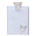 Japan Sanrio Notepad Memo with Binder - Kuromi / Daze Chill Time - 1