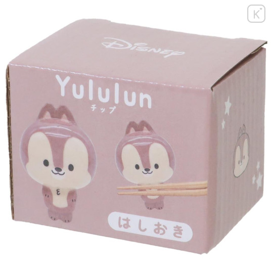 Japan Disney Chopsticks Rest - Chip / Yululun - 3