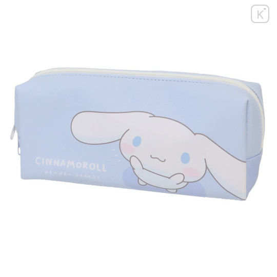 Japan Sanrio Pen Pouch Pencil Case - Cinnamoroll / Hug Me - 1