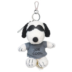 Japan Peanuts Fluffy Mascot Holder - Snoopy / Joe Cool