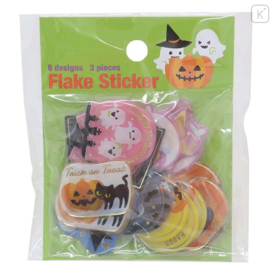 Japan Die-cut Flake Seal Sticker Pack - Halloween - 1