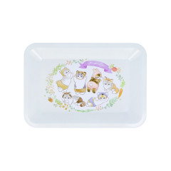 Japan Mofusand Accessory Tray Small Desktop Organizer - Cat / Rabbit Baby Autumn