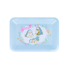 Japan Mofusand Accessory Tray Small Desktop Organizer - Cat / Shark Nyan Autumn