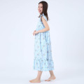 Japan Sanrio Room Dress - Marron Cream / Blue - 2