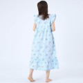 Japan Sanrio Room Dress - Marron Cream / Blue - 3