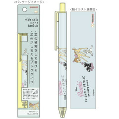 Japan Disney Metacil Light Knock Pencil - Bambi