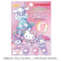 Japan Sanrio Bath Ball with Random Mascot - Characters / Sparkly Clear Mascot - 1