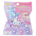 Japan Sanrio Bath Ball with Random Mascot - Characters / Sparkly Clear Mascot - 3