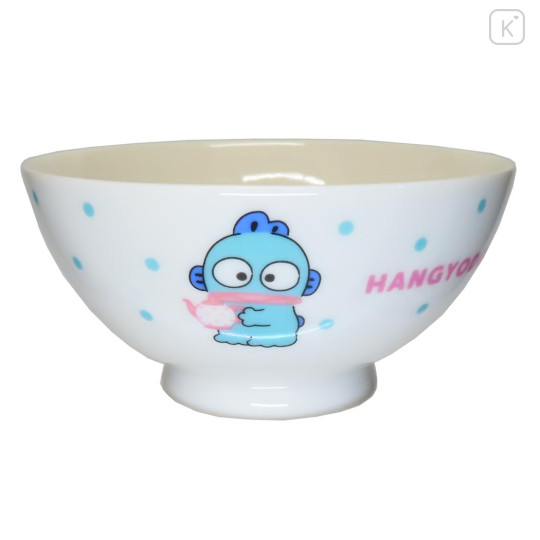 Japan Sanrio Rice Bowl - Hangyodon / Dots - 1