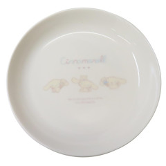 Japan Sanrio Deep Plate - Cinnamoroll / Relaxing Natural