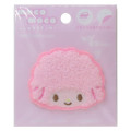 Japan Sanrio Patch Fluffy Embroidery Sticker For Cloth Surface - My Sweet Piano - 1